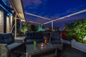 Posezení v ubytování Attalos Hotel