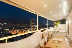 Balkón nebo terasa v ubytování Athens 360 penthouse, panoramic City view
