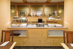 Dapur atau dapur kecil di Hotel Planja