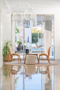 Khu vực ghế ngồi tại Hotel Eden Soller