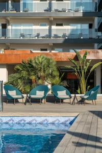 Hồ bơi trong/gần Hotel Eden Soller