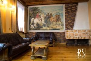 Część wypoczynkowa w obiekcie Hotel Azyl