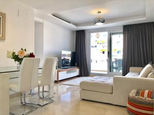 TV a/nebo společenská místnost v ubytování Beautiful penthouse perfect location