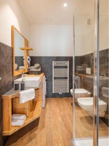 Kylpyhuone majoituspaikassa Residence Mille Montagne