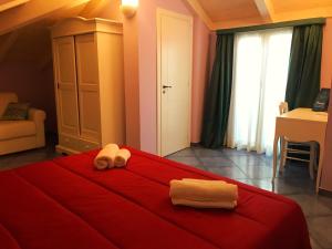 Postel nebo postele na pokoji v ubytování Residenza Vinci Room & Suite