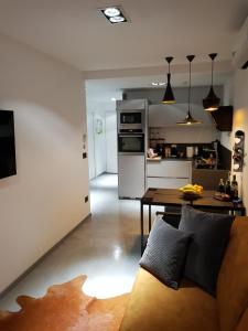 Kuchyňa alebo kuchynka v ubytovaní Apartman VIP, with Free Garage Parking