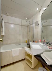 Koupelna v ubytování Residence Residéal Antibes