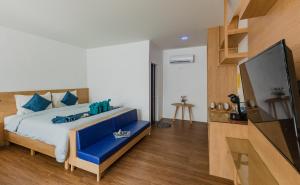 Krevet ili kreveti u jedinici u okviru objekta Paradise Resort Phi Phi