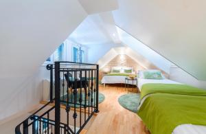 Una cama o camas en una habitación de Apartments Villa Mak