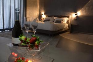 Posteľ alebo postele v izbe v ubytovaní suite28