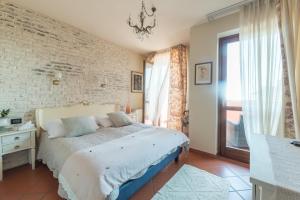 Ένα ή περισσότερα κρεβάτια σε δωμάτιο στο Hotel Florence