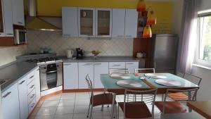 Kuchyň nebo kuchyňský kout v ubytování Apartman Nekic
