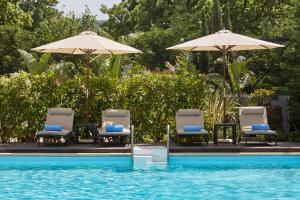 Lena Mare Boutique Hotel内部或周边的泳池