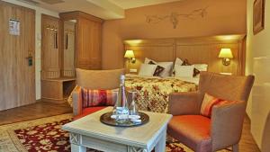 Posezení v ubytování Hotel Rebstock