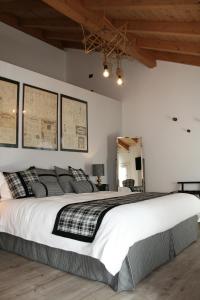 Postel nebo postele na pokoji v ubytování B&B Rocambola