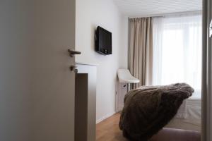 TV a/nebo společenská místnost v ubytování Guest house Lana
