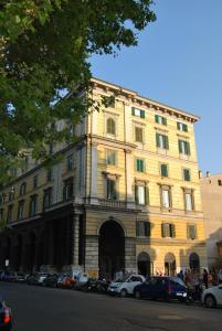 El edificio en el que está el bed and breakfast