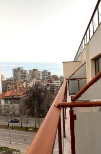 Balkón nebo terasa v ubytování Apartment K