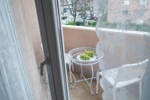 Balkón nebo terasa v ubytování Guest house Lana