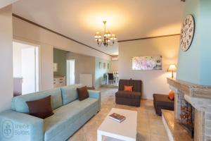 Posezení v ubytování Irene Suites