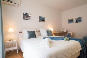 Postel nebo postele na pokoji v ubytování Guest house Lana