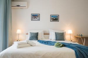 Postel nebo postele na pokoji v ubytování Guest house Lana
