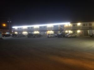Byggingin sem hótelið er í