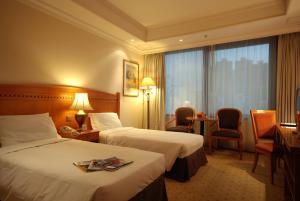 Postel nebo postele na pokoji v ubytování BEST WESTERN PLUS Hotel Hong Kong