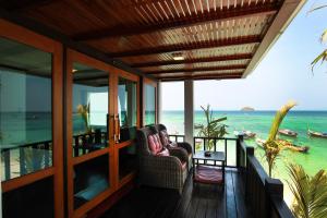 Balcon ou terrasse dans l'établissement Cabana Lipe Beach Resort