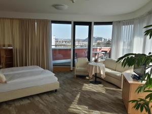 Posteľ alebo postele v izbe v ubytovaní Hotel Bokan Exclusiv