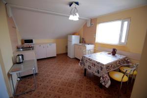 Kuchyň nebo kuchyňský kout v ubytování Guest House Kamenny Dom