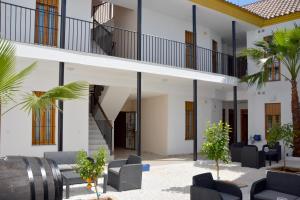Posezení v ubytování Apartamentos Casa-Patio Las Palmeras
