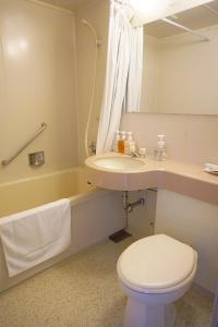 Et badeværelse på Hotel Yokosuka