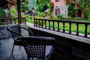 Ogród w obiekcie Lake View Resort