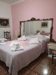Postel nebo postele na pokoji v ubytování La casa di Chiara