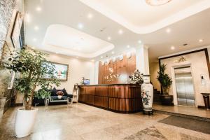 a lobby of a salon with a waiting room at HANZ Sunny 2 Hotel Hanoi in Hanoi