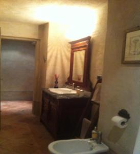 Koupelna v ubytování Le Maddalene B&B
