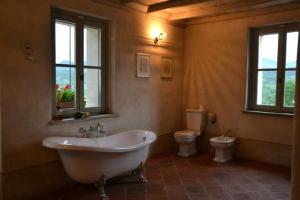 Koupelna v ubytování Le Maddalene B&B