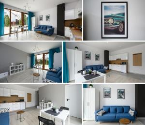 Η κουζίνα ή μικρή κουζίνα στο Apartamenty RIO Oława