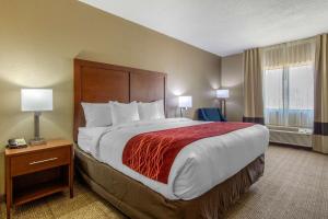 Postel nebo postele na pokoji v ubytování Comfort Inn & Suites
