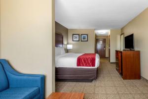 TV a/nebo společenská místnost v ubytování Comfort Inn & Suites