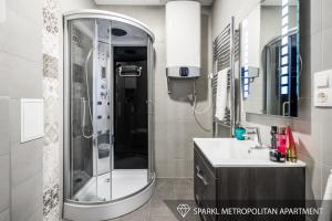 Kúpeľňa v ubytovaní BpR Elite Apartments - Sky Terrace