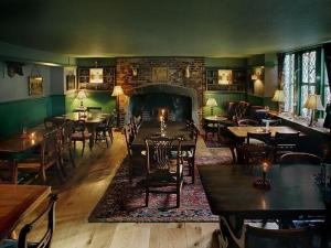 Χώρος καθιστικού στο The Lamb Inn