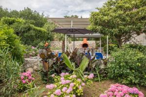 Ein Garten an der Unterkunft Apartments Zorica