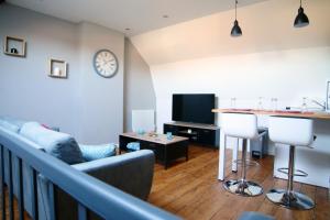 Μια τηλεόραση ή/και κέντρο ψυχαγωγίας στο T2 de charme N4 Valenciennes Netflix, Wifi