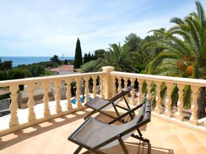 Balkon lub taras w obiekcie Villa Mi Sueno by Interhome