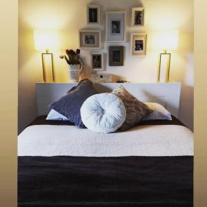 Cama o camas de una habitación en Casa do Romezal