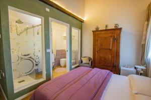 Koupelna v ubytování A casa di V-Ale