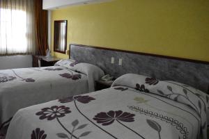 Postel nebo postele na pokoji v ubytování Hotel Baluarte