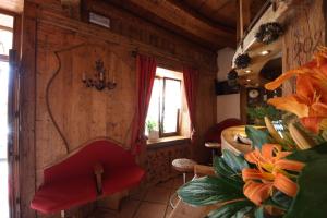 Istumisnurk majutusasutuses Albergo Centrale